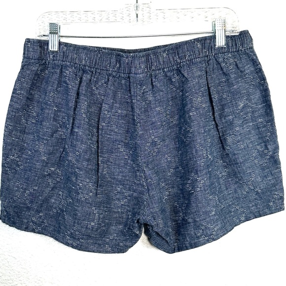 Patagonia Hemp Cotton Pull On Shorts Drawstring Pocket Womens Large Mid Rise - Picture 2 of 11